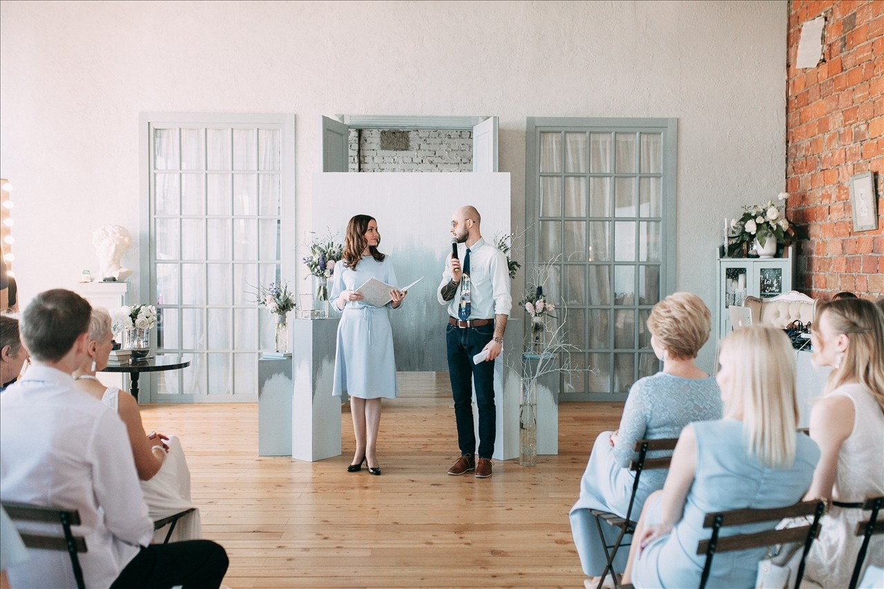 Камерная свадьба в Европейском стиле