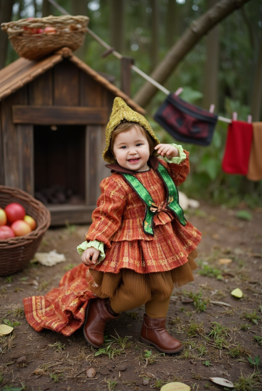Фотосессия в Сказочном Лесу. Детская Фотостудия ГОДОВАСИКИ в Санкт-Петербурге фотосесия на годик