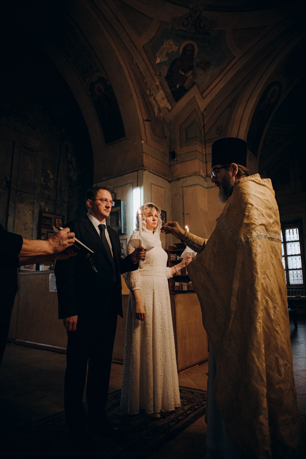 Алексей и Екатерина. Венчание. Фотограф Алексин, Тула