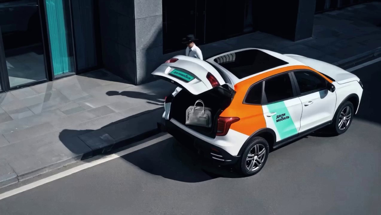 Delimobil. Kate Blokhina Retoucher