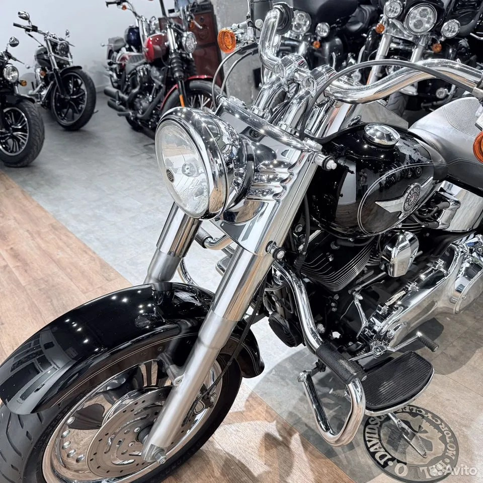 2014 Fat Boy АВS Vivid Вlаck Chromе Еdition. Hello Davidson, Москва. Только хорошие мотоциклы…