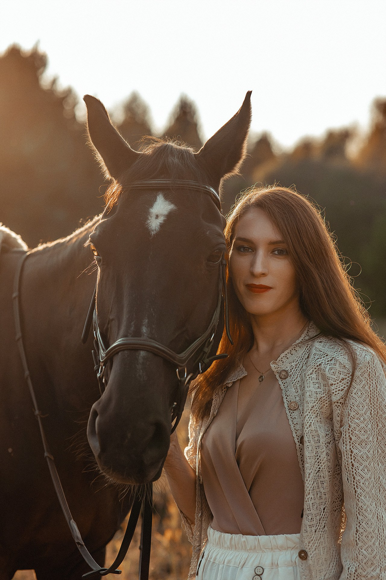 Фотосессия с лошадью. Семейный и женский фотограф Екатеринбург • Елена Москаленко