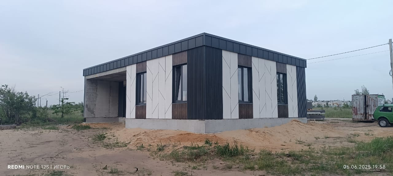 Быстровозводимые дома: Домокомплект БыстроДом 155: Воронежская область. БыстроДом — капитальный дом за 7 дней!