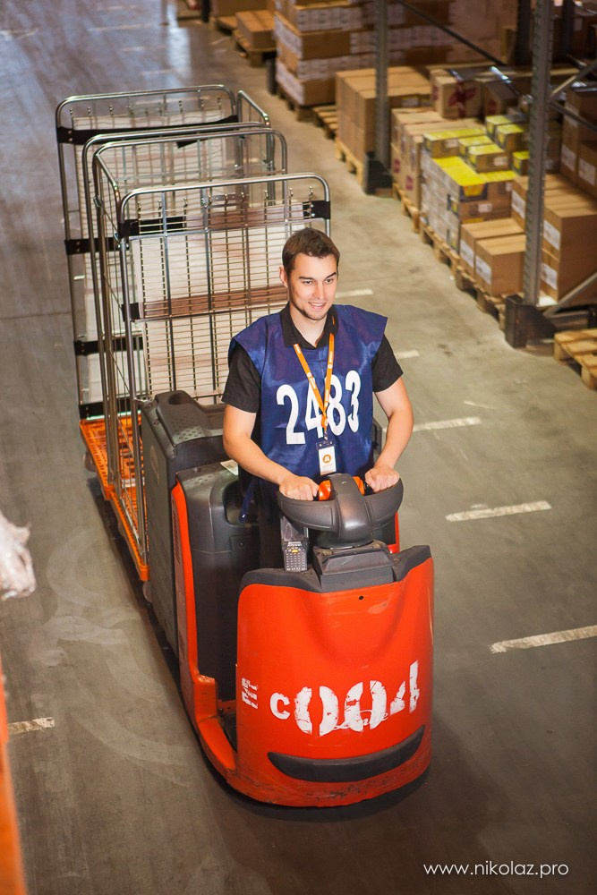 ДИКСИ склад. Видеооператор/Фотограф Николай Завьялов