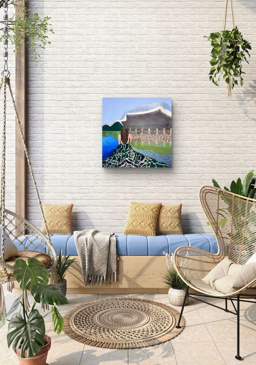 Серия «Волшебница Изумрудного Востока». Картины пейзаж