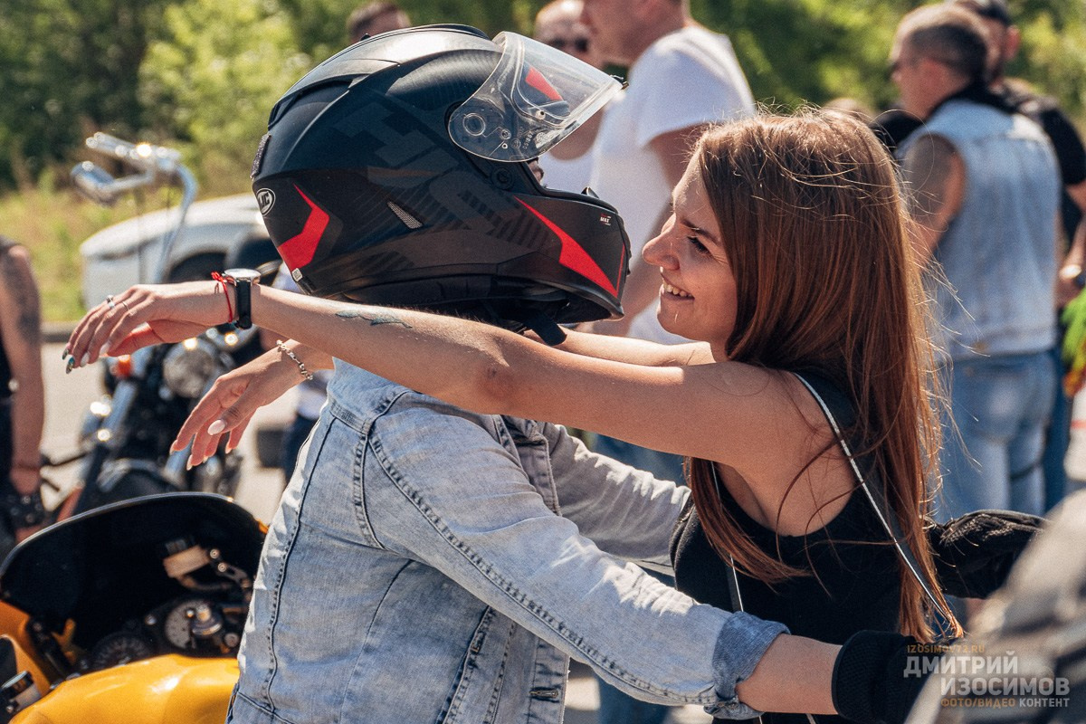 Слёт байкеров