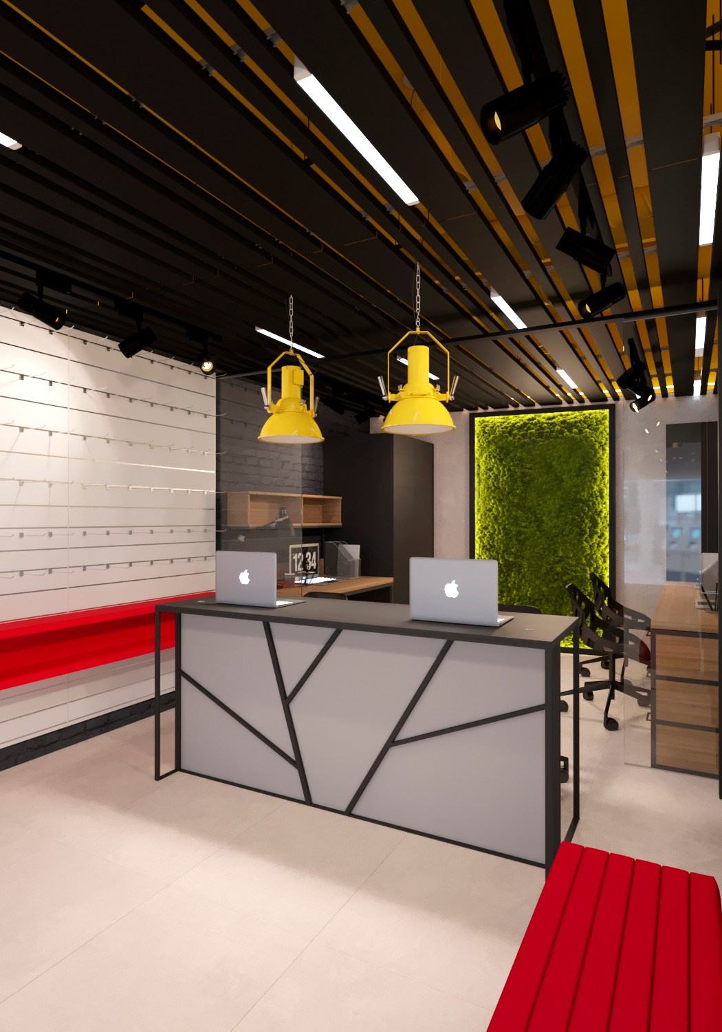 Проекты коммерческих интерьеров. VIDVILLS