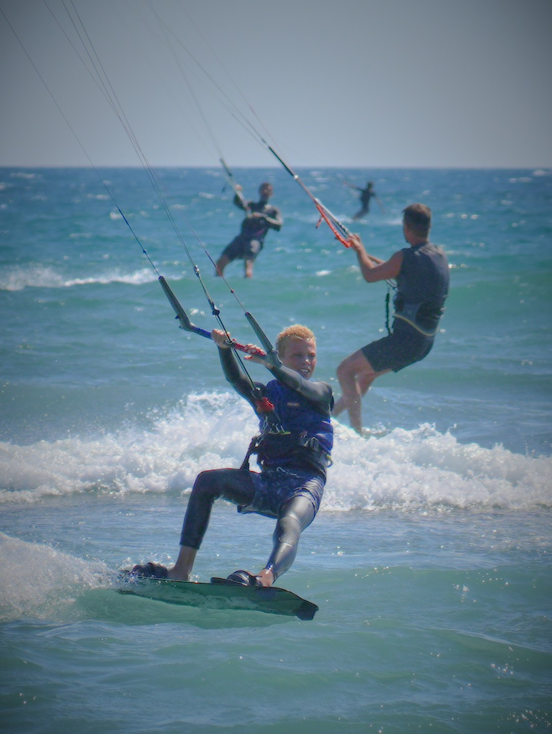 Кайты на Большом пляже. Ульцинь, Черногория. Главная