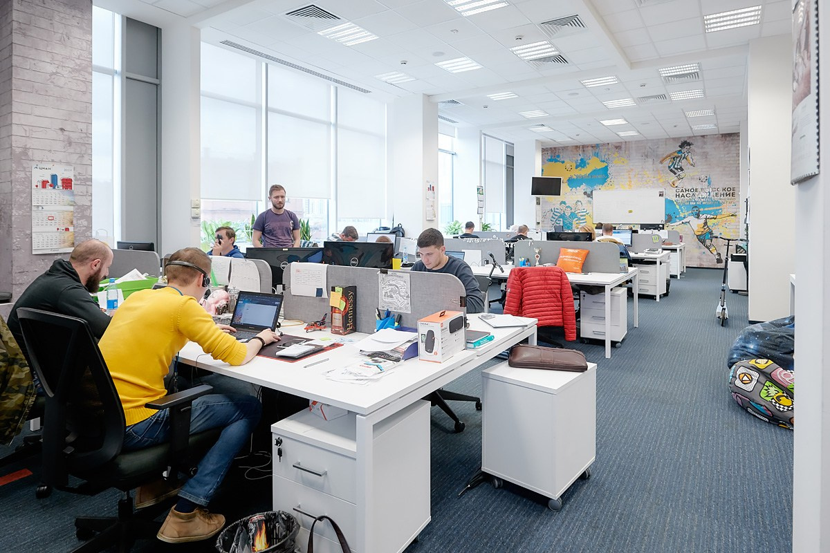 Офис ЦИАН. Репортажный фотограф в Москве Вадим Францев