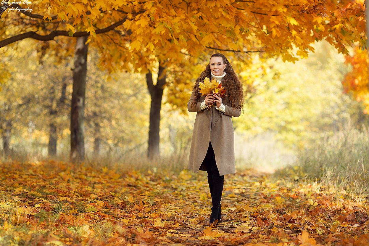 Осенние фотосессии. Будуарный и женский портретный фотограф Москва