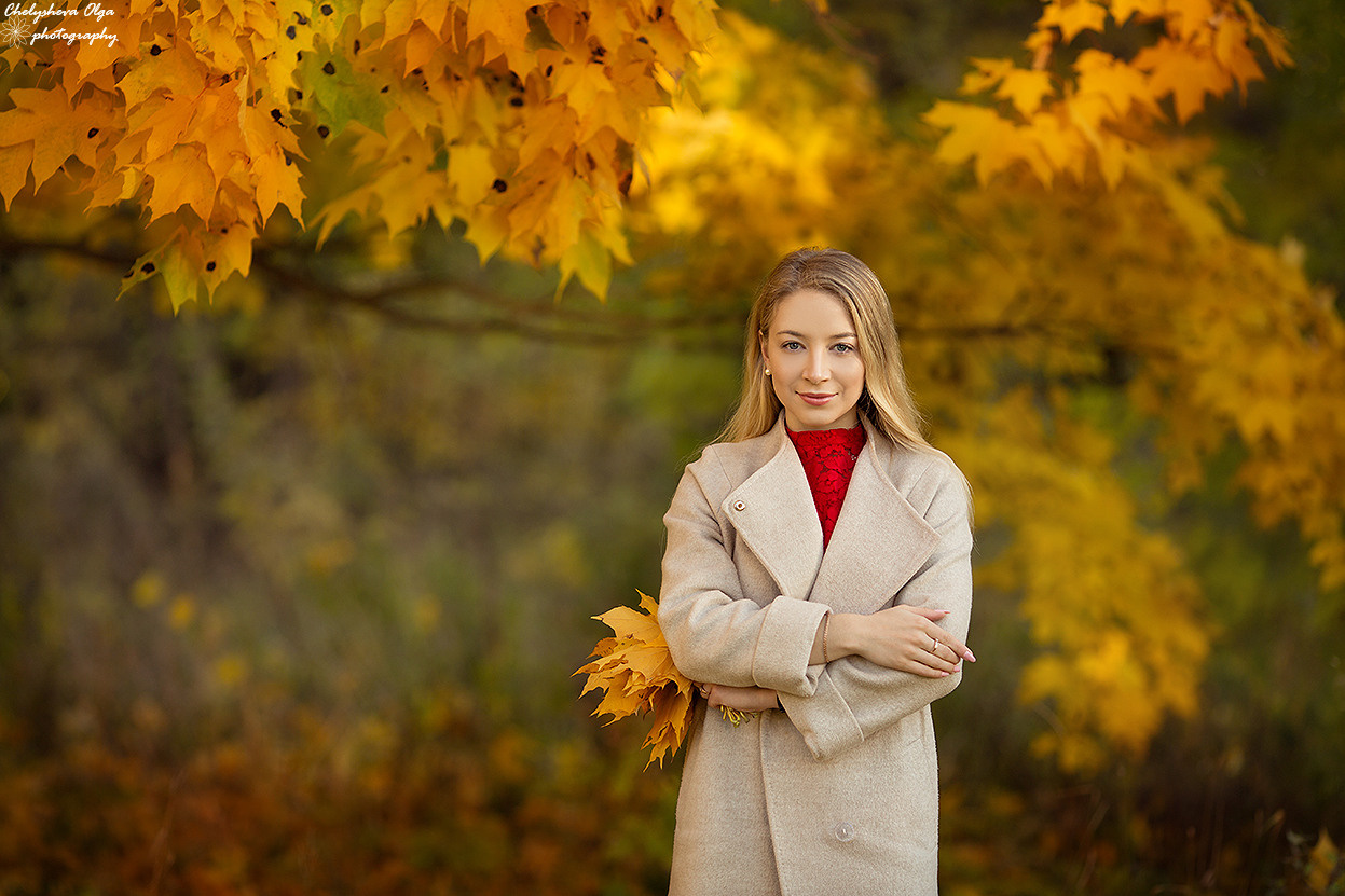 Осенние фотосессии. Будуарный и женский портретный фотограф Москва