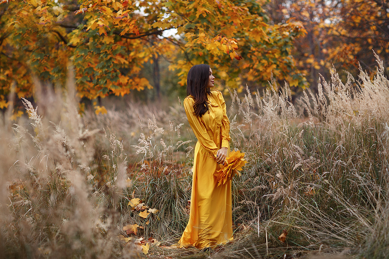 Осенние фотосессии. Будуарный и женский портретный фотограф Москва