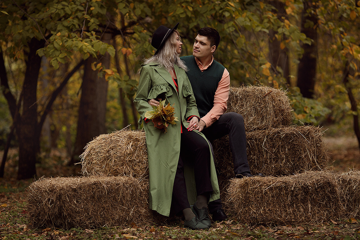 Осенние фотосессии. Будуарный и женский портретный фотограф Москва