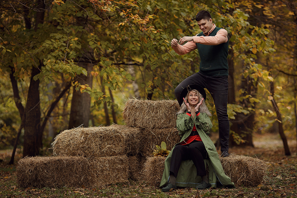 Осенние фотосессии. Будуарный и женский портретный фотограф Москва