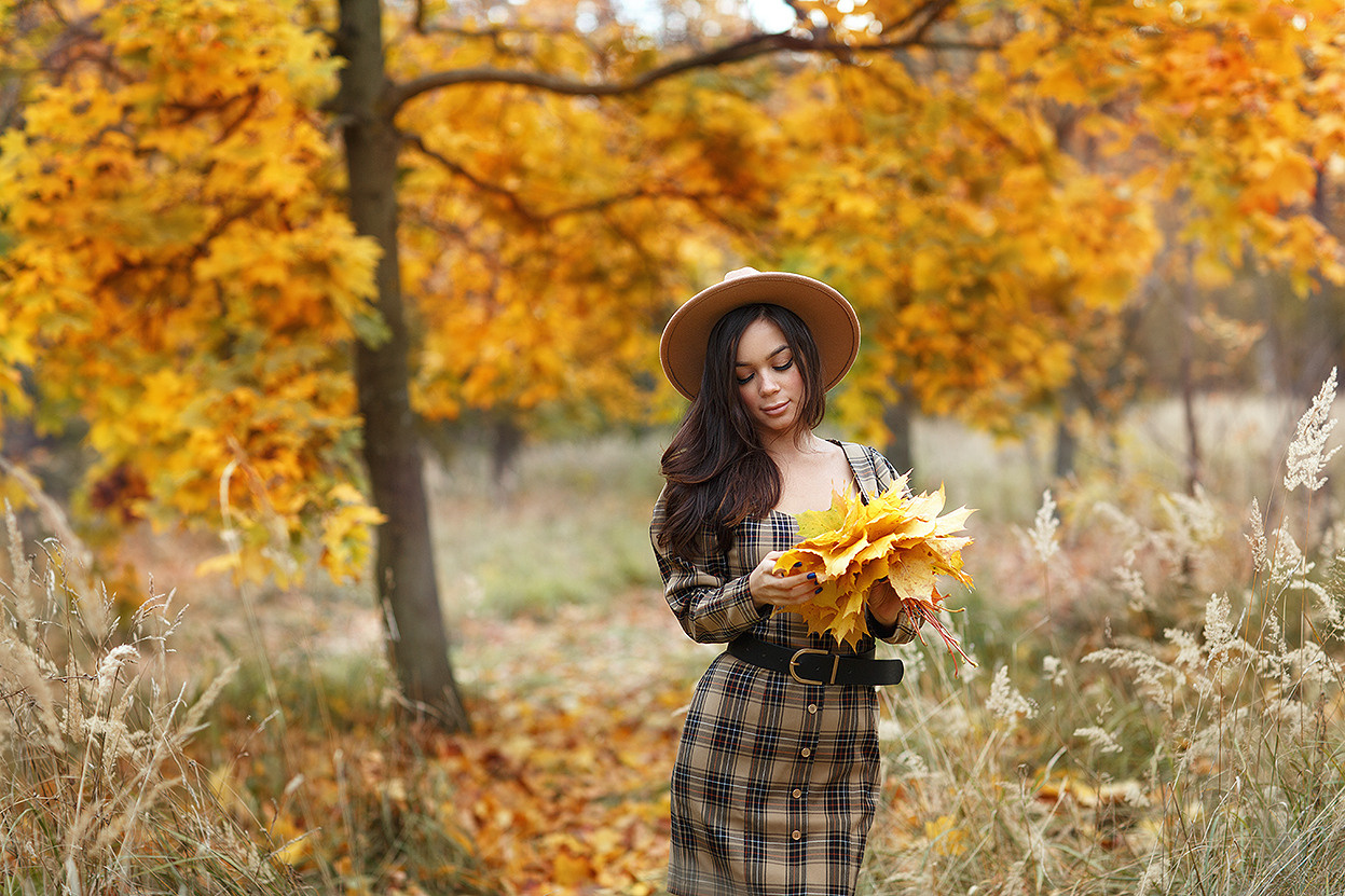 Осенние фотосессии. Будуарный и женский портретный фотограф Москва