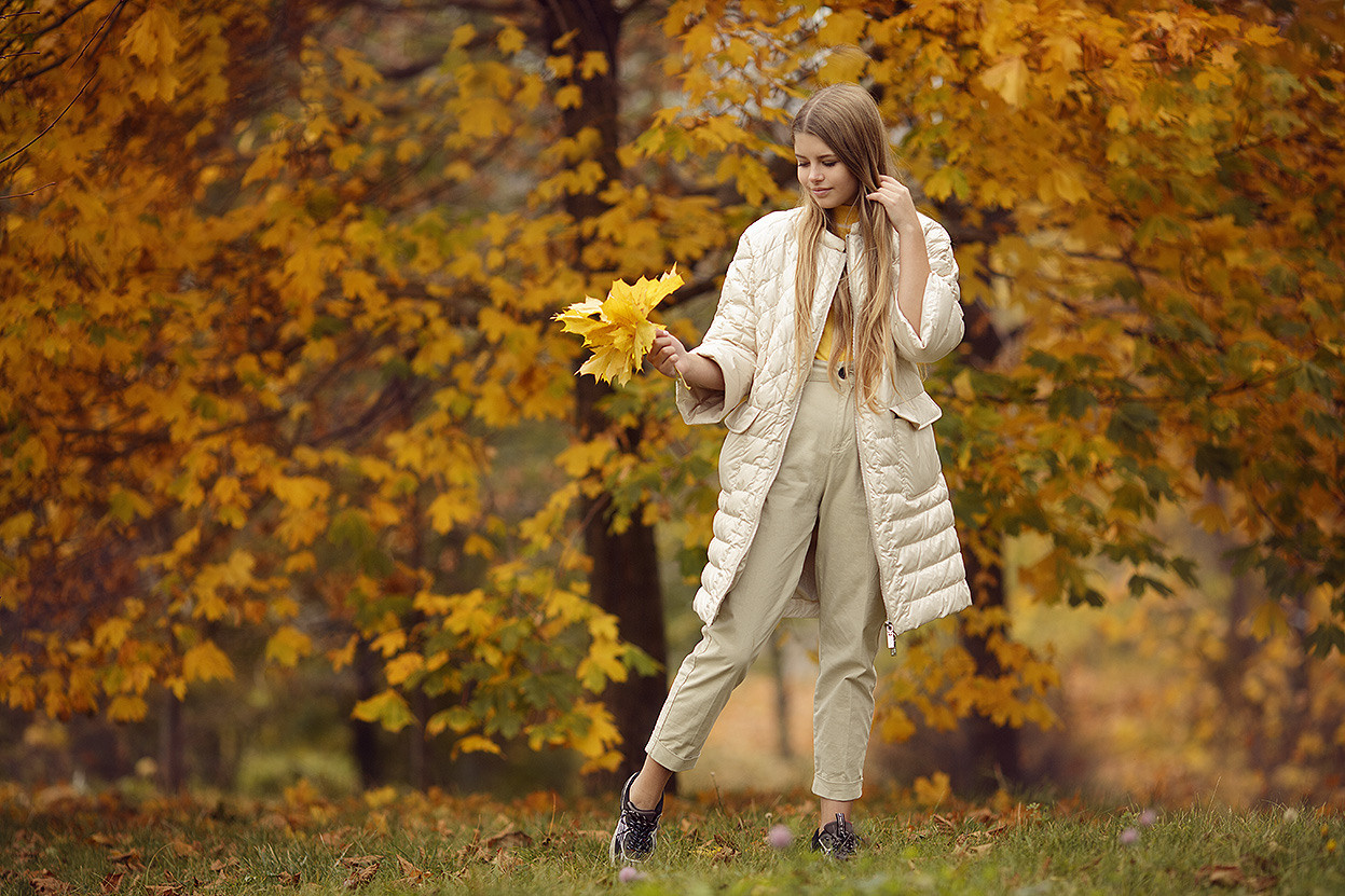 Осенние фотосессии. Будуарный и женский портретный фотограф Москва