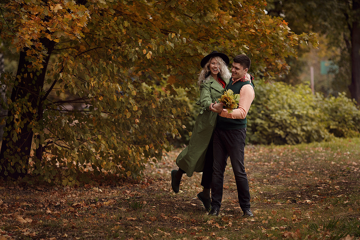 Осенние фотосессии. Будуарный и женский портретный фотограф Москва