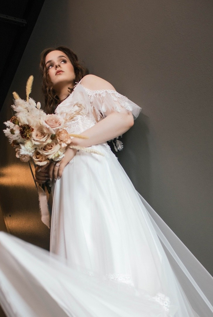 свадебный образ в бохо стиле 