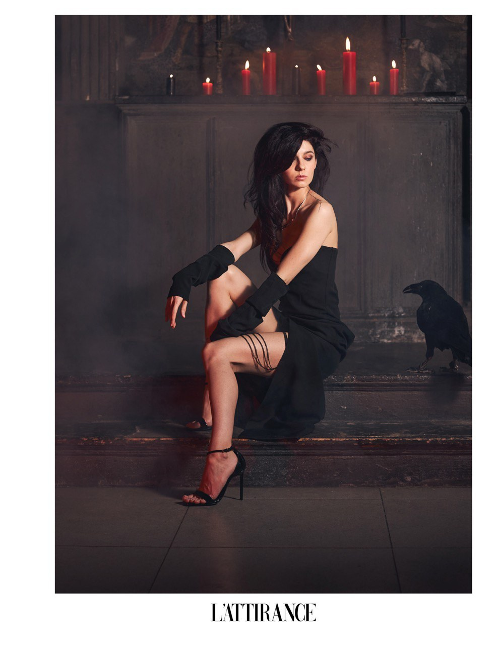 Фотосессия с Черным Вороном. Анна Потявина. Фотограф Москва