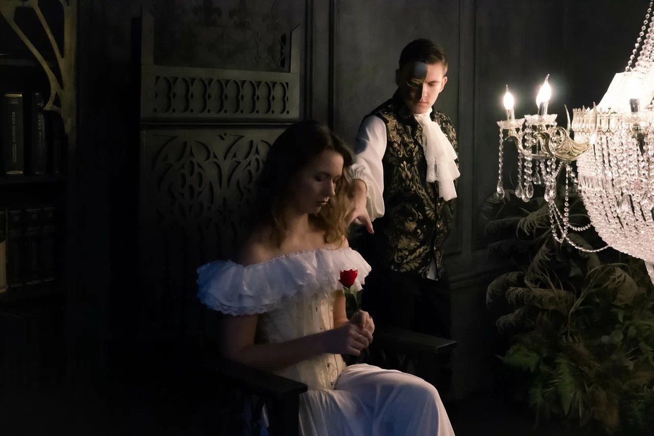 СТУДИЙНЫЙ ПРОЕКТ *ПРИЗРАК ОПЕРЫ*. Свадебный, студийный и репортажный фотограф в городе Москва