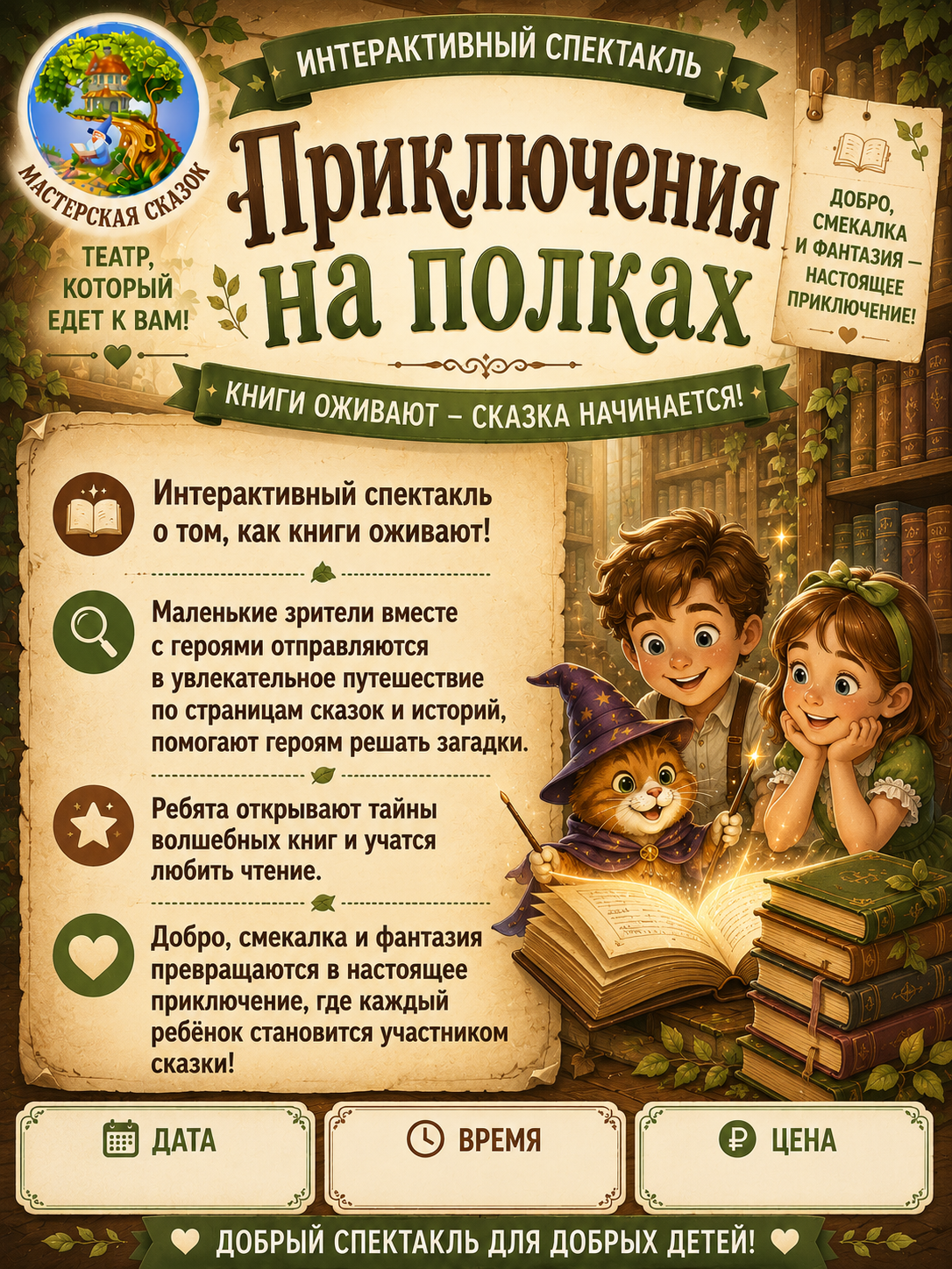 Нижний Новгород. Театральная студия «Мастерская сказок»