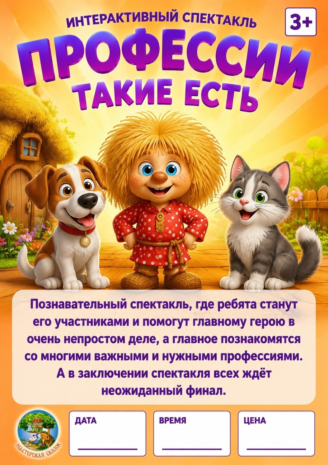 Нижний Новгород. Театральная студия «Мастерская сказок»