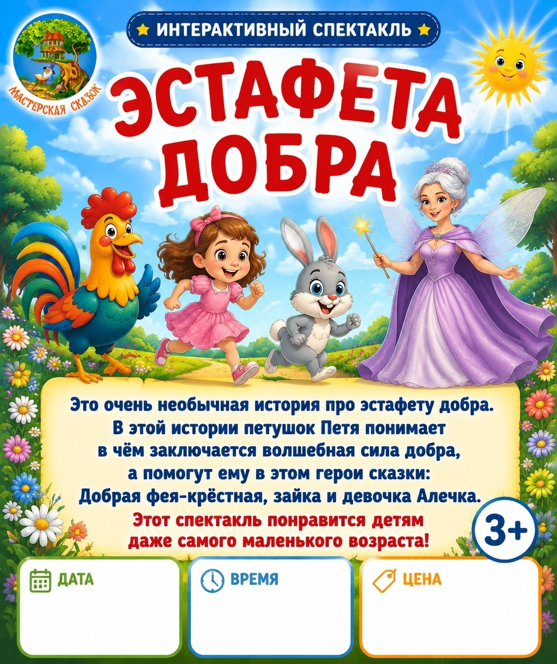 ИВАНОВО. Театральная студия «Мастерская сказок»