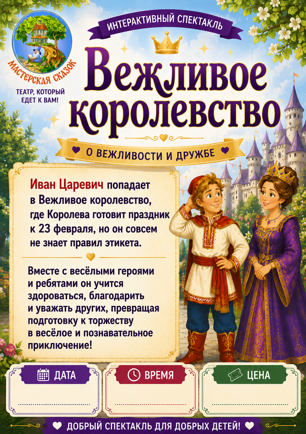 Нижний Новгород. Театральная студия «Мастерская сказок»