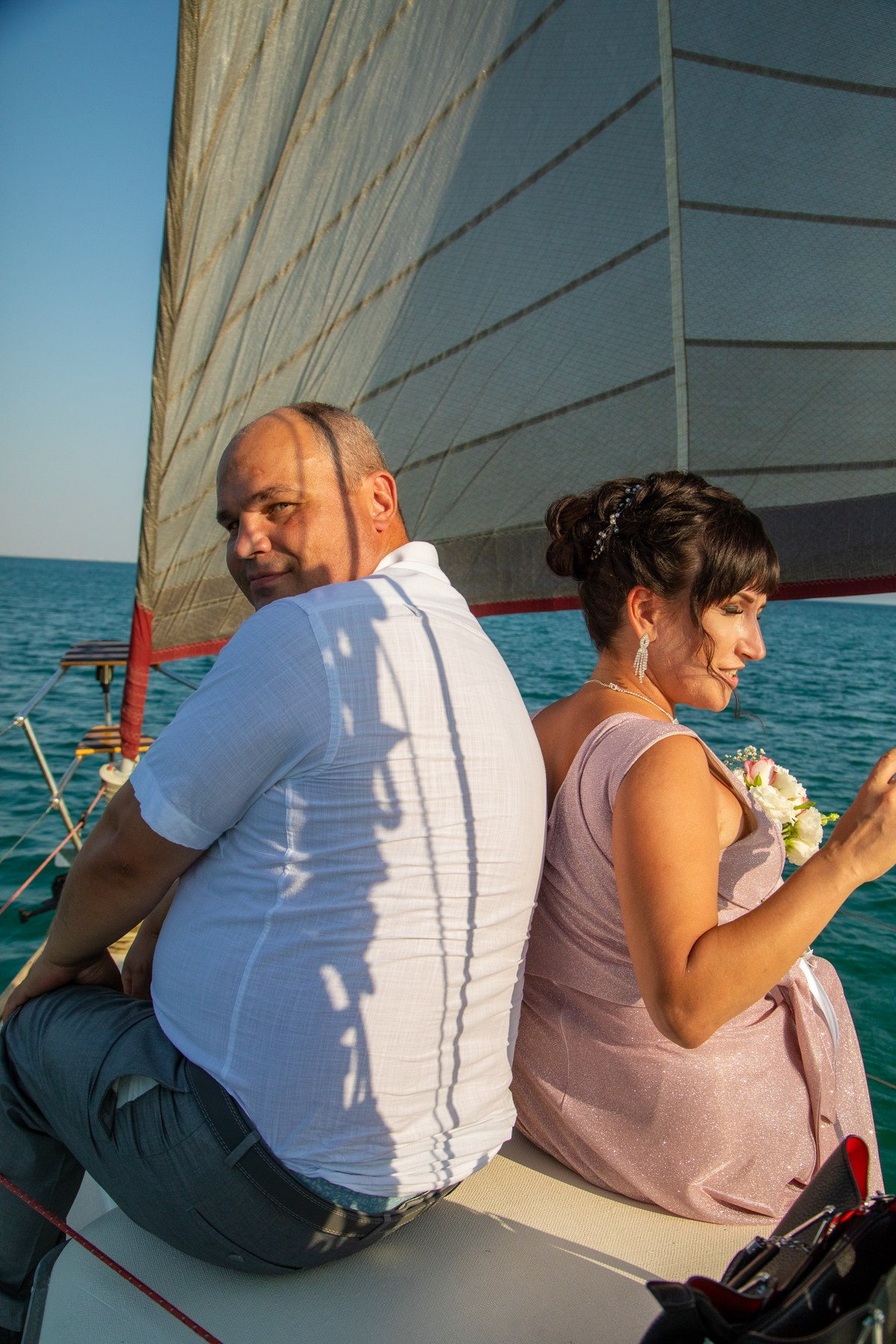 Свадьба на яхте. Фотограф и видеооператор (видеограф) в Евпатории и в Крыму