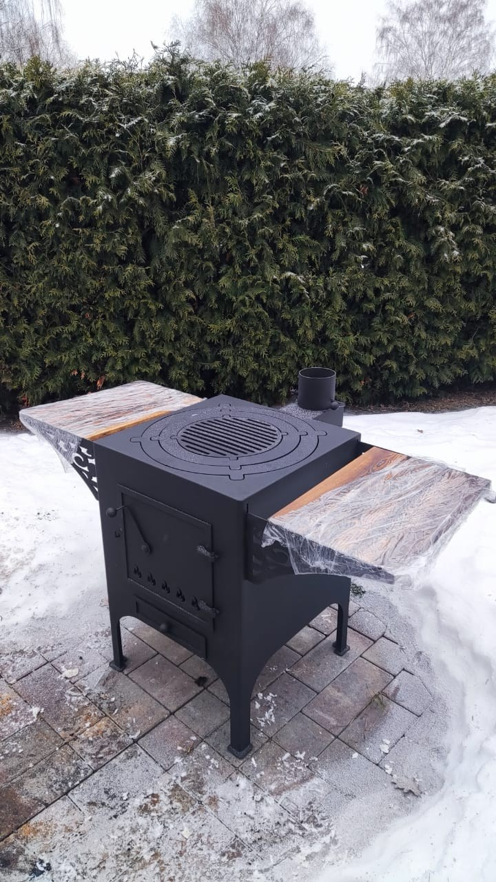 Печь под казан. Купить / заказать мангал для дома в Краснодаре от производителя «Мангал Мастер»