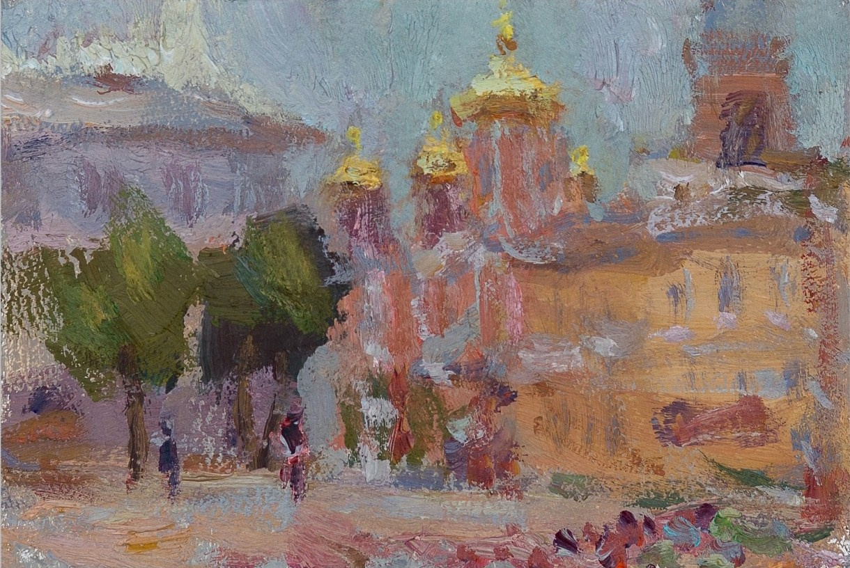 Елец. Художник Александр Каверин