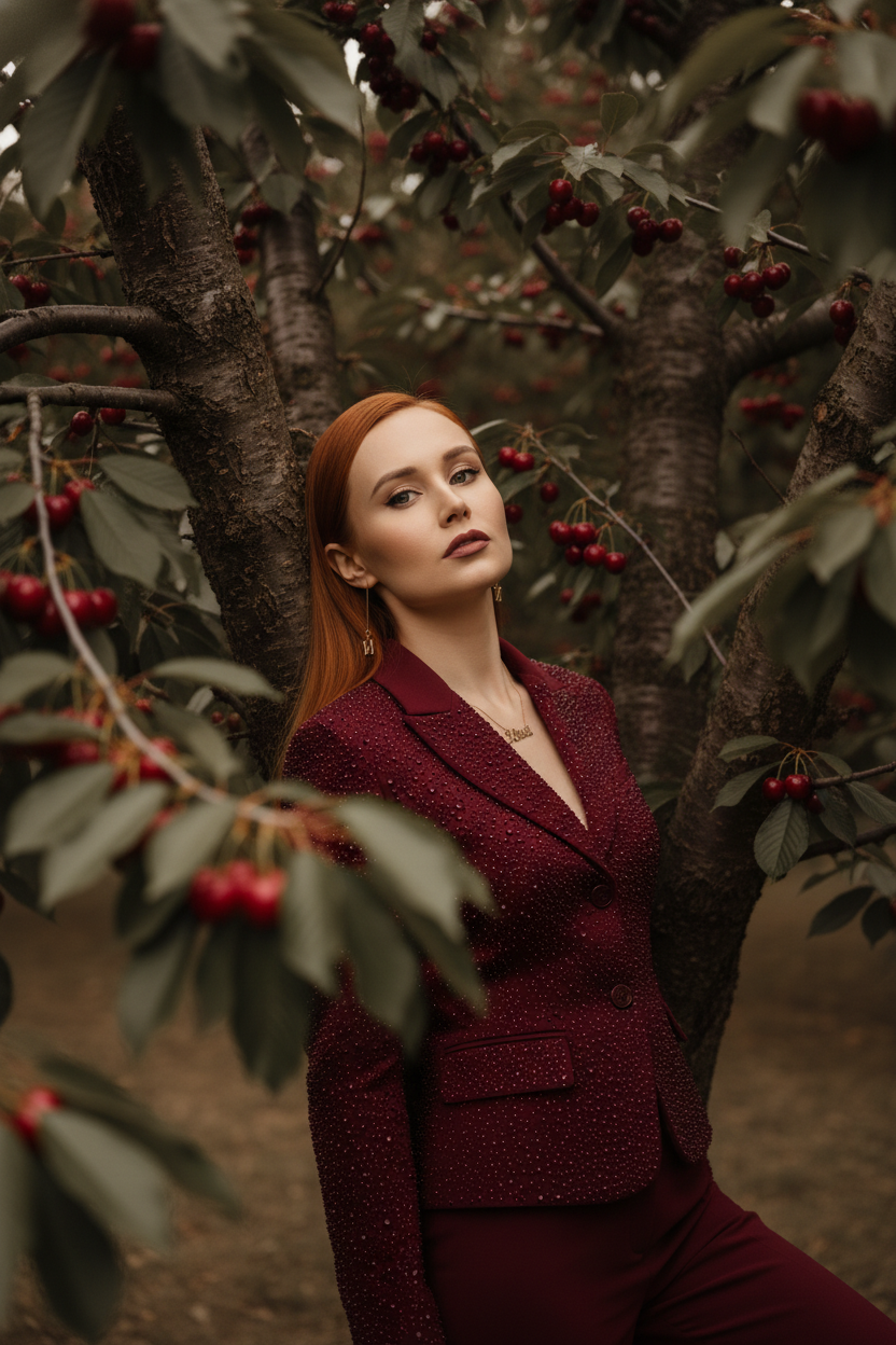 FIN Вишневый сад. Шаблоны и дизайны выпускных альбомов и фотокниг