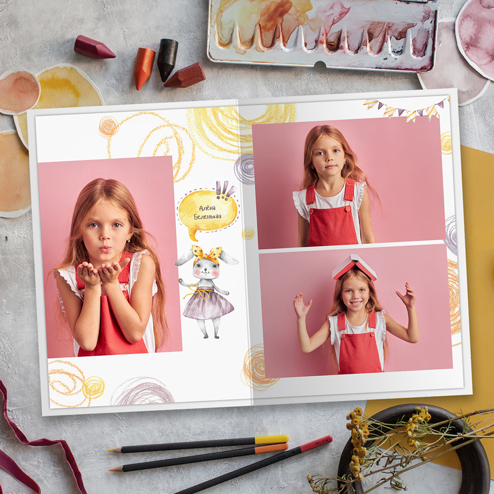 Дизайны выпускных альбомов для детского сада. Выпускные альбомы в Мытищи Москве и Московской области