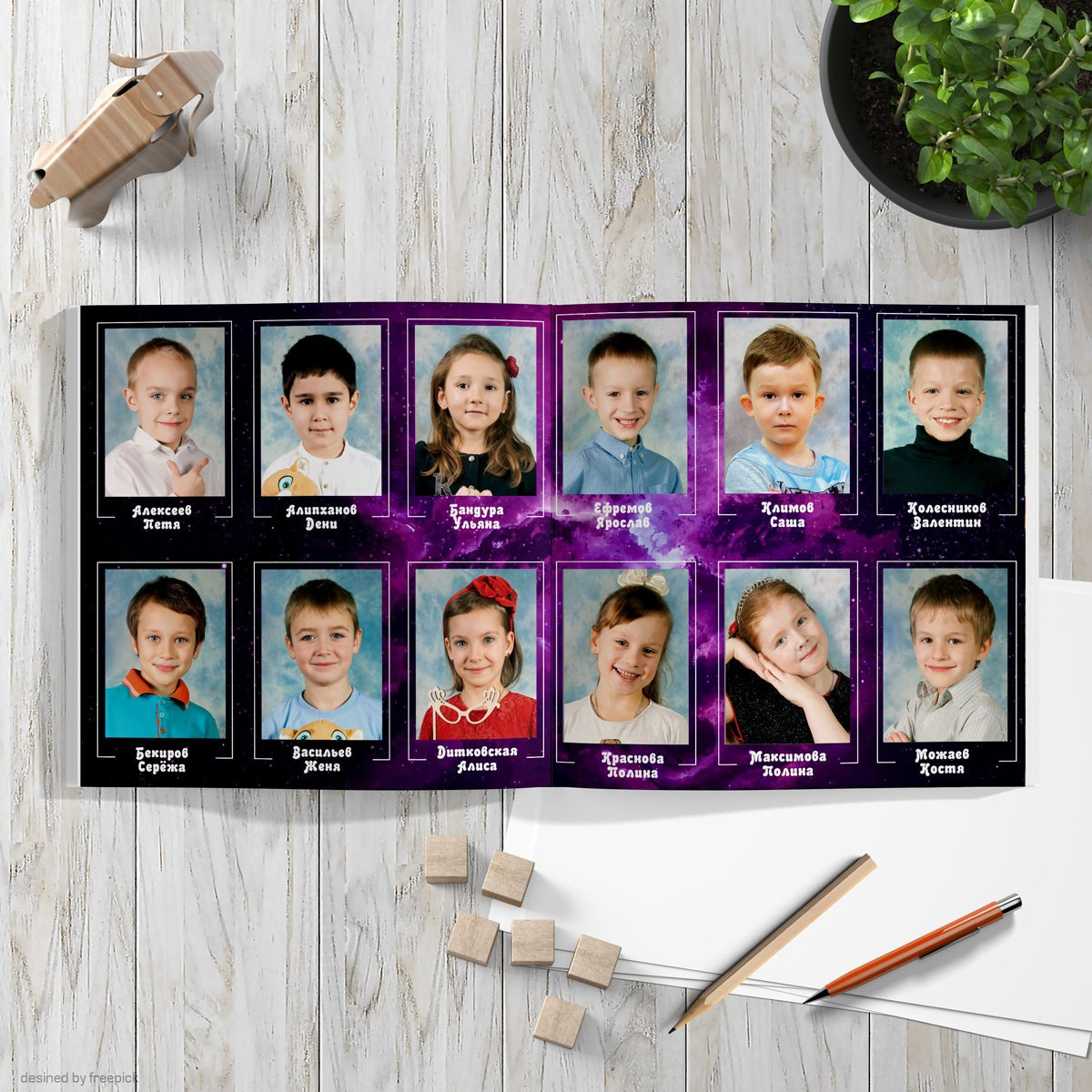 Развороты. Выпускные альбомы и фотокниги «Семейный альбом»