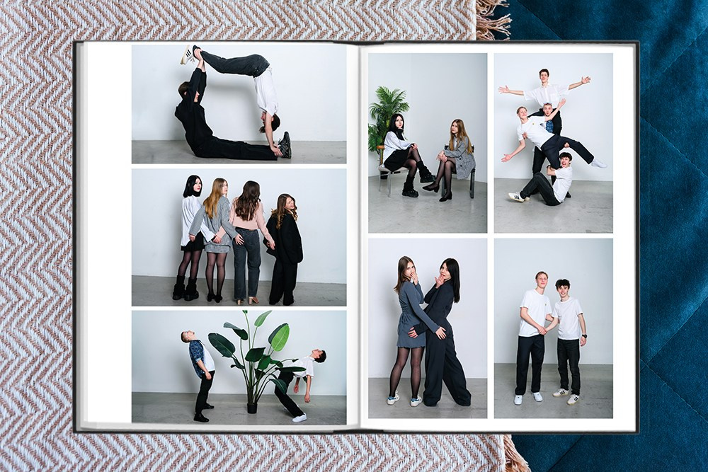 Выпускной альбом «Большой альбом про нас». Студия выпускных альбомов Ольги Галкиной. Томск