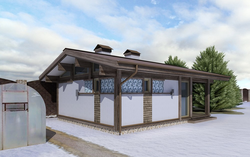 Баня в Токсово. Дизайнер в Санкт-Петербурге Дмитрий Цыбулько