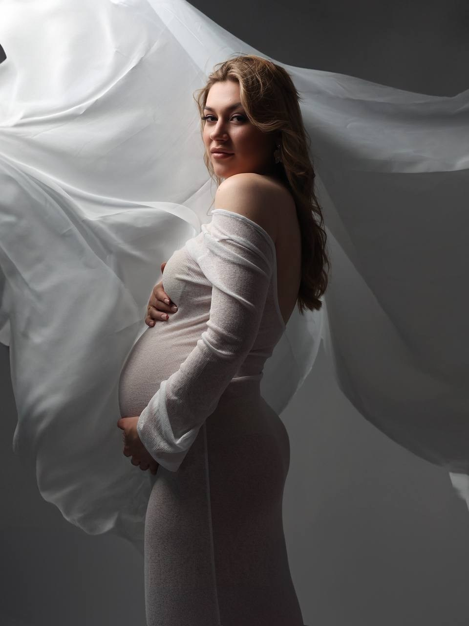 Фотосессия в белом стиле. Фотограф ANNA GEREIHAN