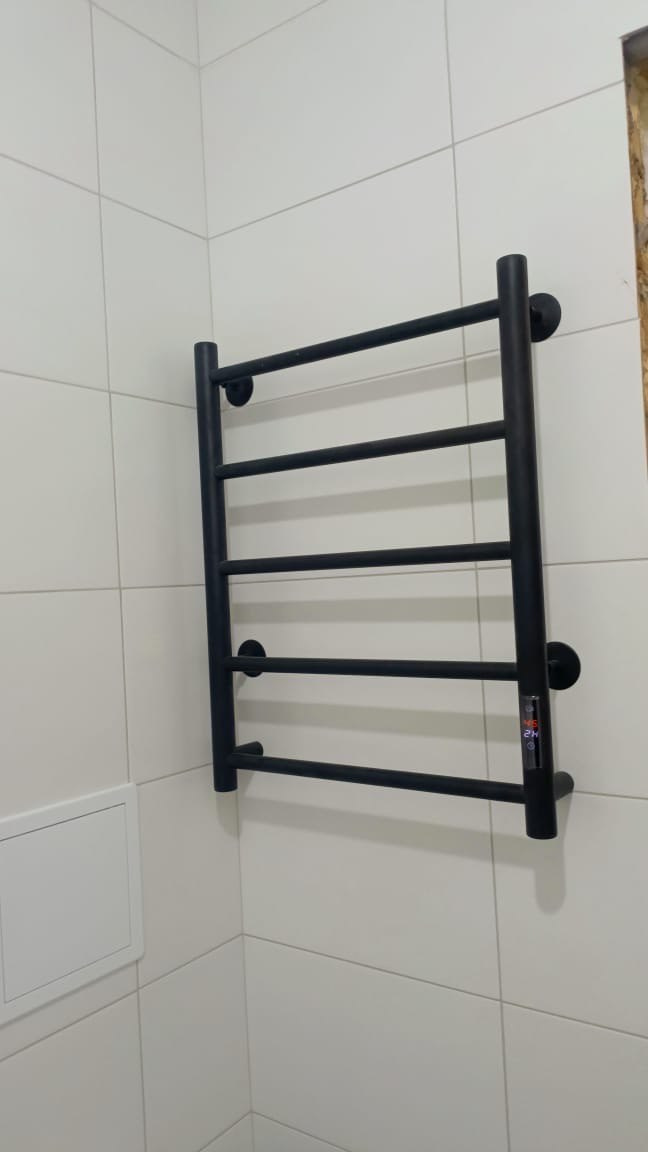 Ванная комната (ул. Карима Тинчурина д. 7). Ремонт санузла, туалета, ванной под ключ в Казани. Укладка плитки