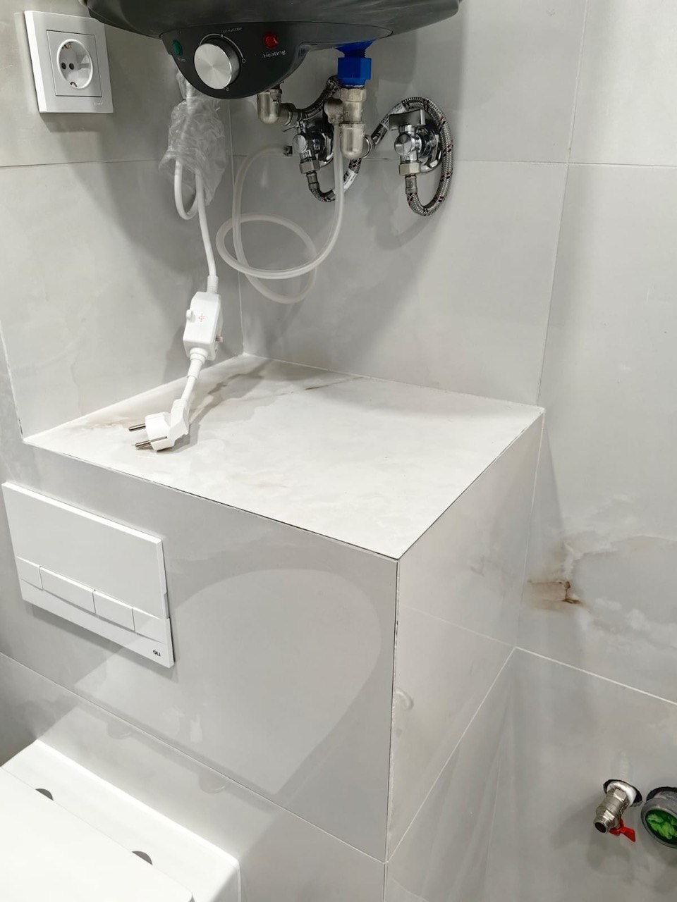 Ванная комната (ул. Четаева д. 49). Ремонт санузла, туалета, ванной под ключ в Казани. Укладка плитки