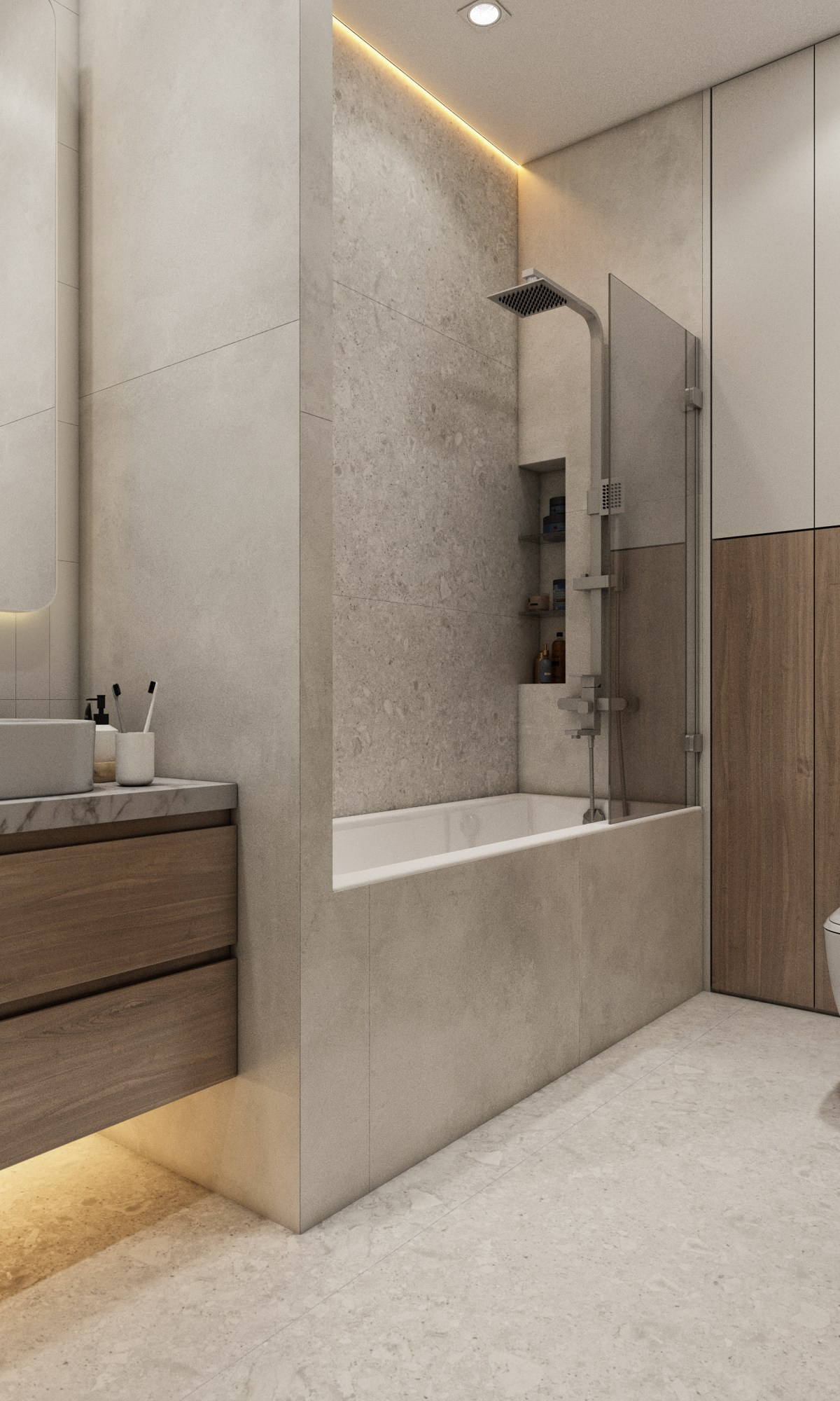 Стильная квартира ЖК Садовый квартал г. Владивосток. Дизайн-проекты жилых и общественных пространств во Владивостоке