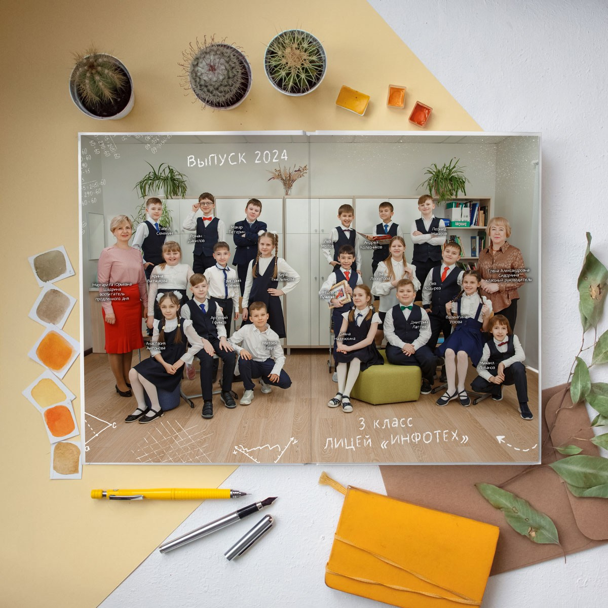 Индивидуальные альбомы 4кл. Детский, семейный и школьный фотограф Светлана Волжанина