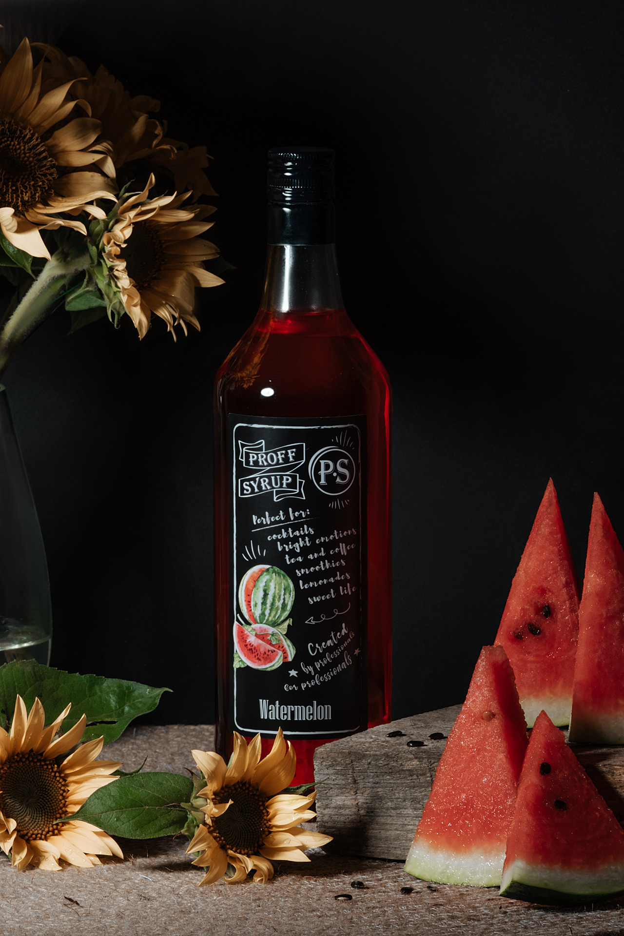 Предметная студийная съемка для московского завода сиропов «Proff Syrup». Фотограф в Крыму, Александра Онищенко, Alexph.ru