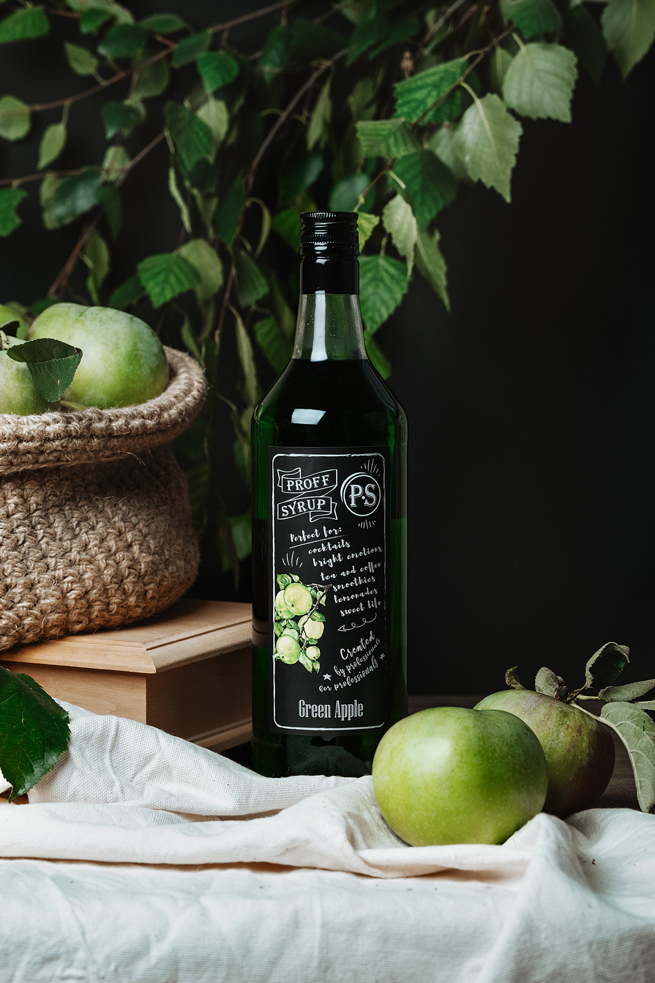 Предметная студийная съемка для московского завода сиропов «Proff Syrup». Фотограф в Крыму, Александра Онищенко, Alexph.ru