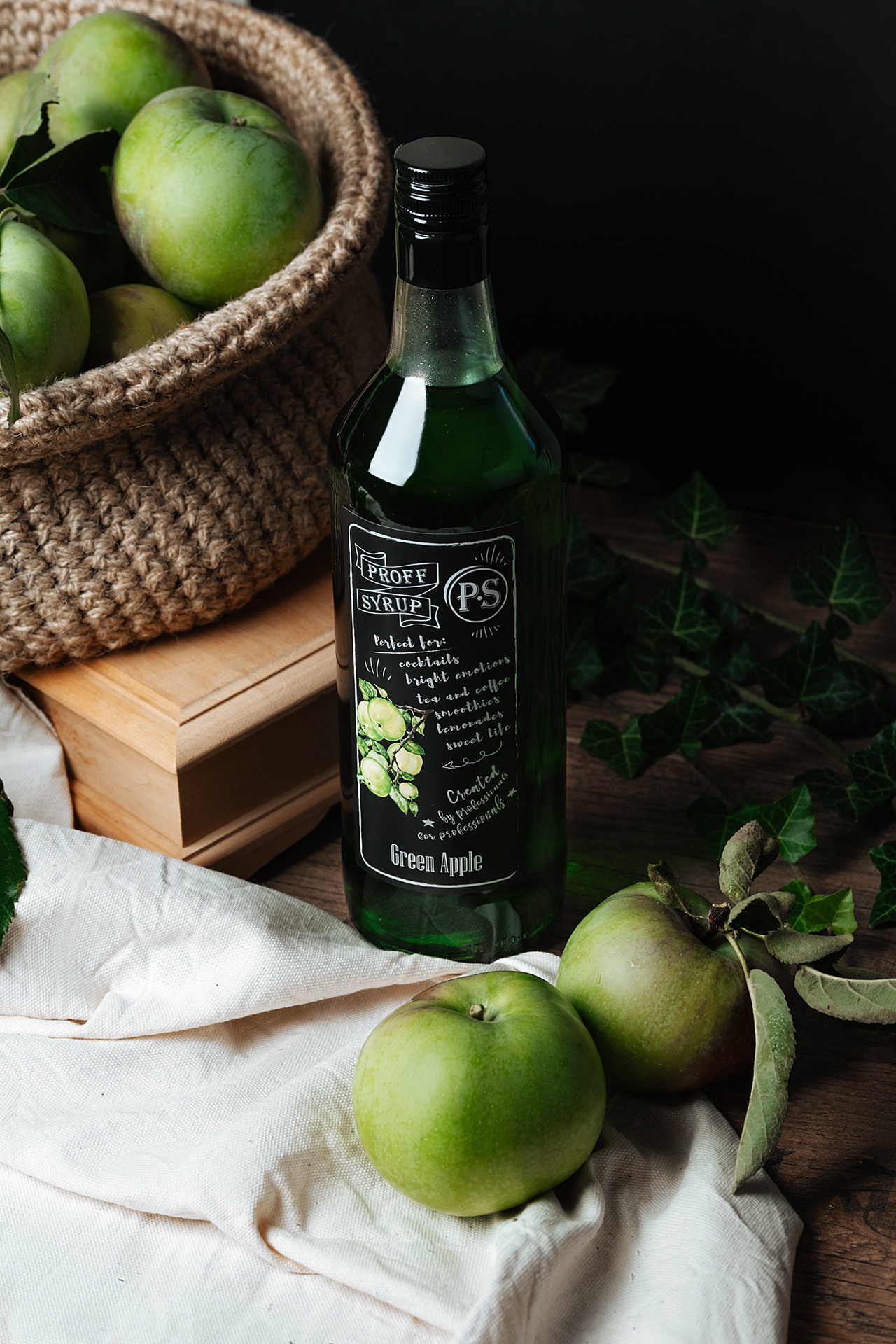 Предметная студийная съемка для московского завода сиропов «Proff Syrup». Фотограф в Крыму, Александра Онищенко, Alexph.ru