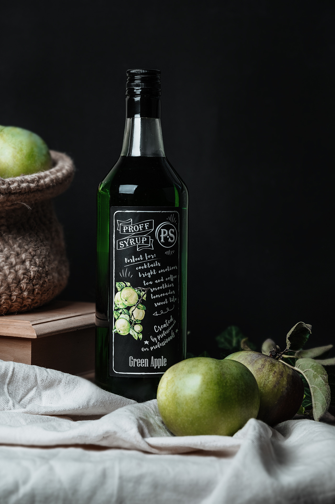 Предметная студийная съемка для московского завода сиропов «Proff Syrup». Фотограф в Крыму, Александра Онищенко, Alexph.ru