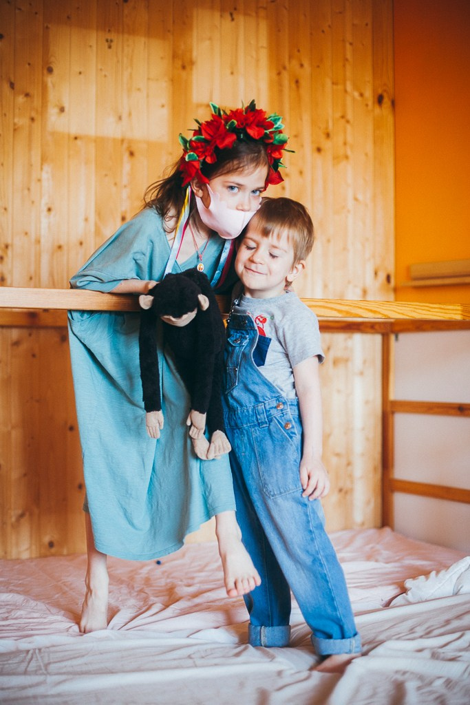 Брат и сестра. Фотограф Денис Денисов