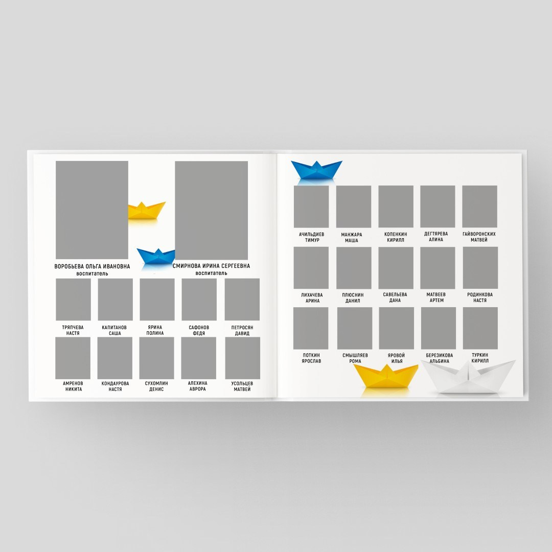 Дизайны альбомов для детского сада. Семейный и детский фотограф Ольга Невская