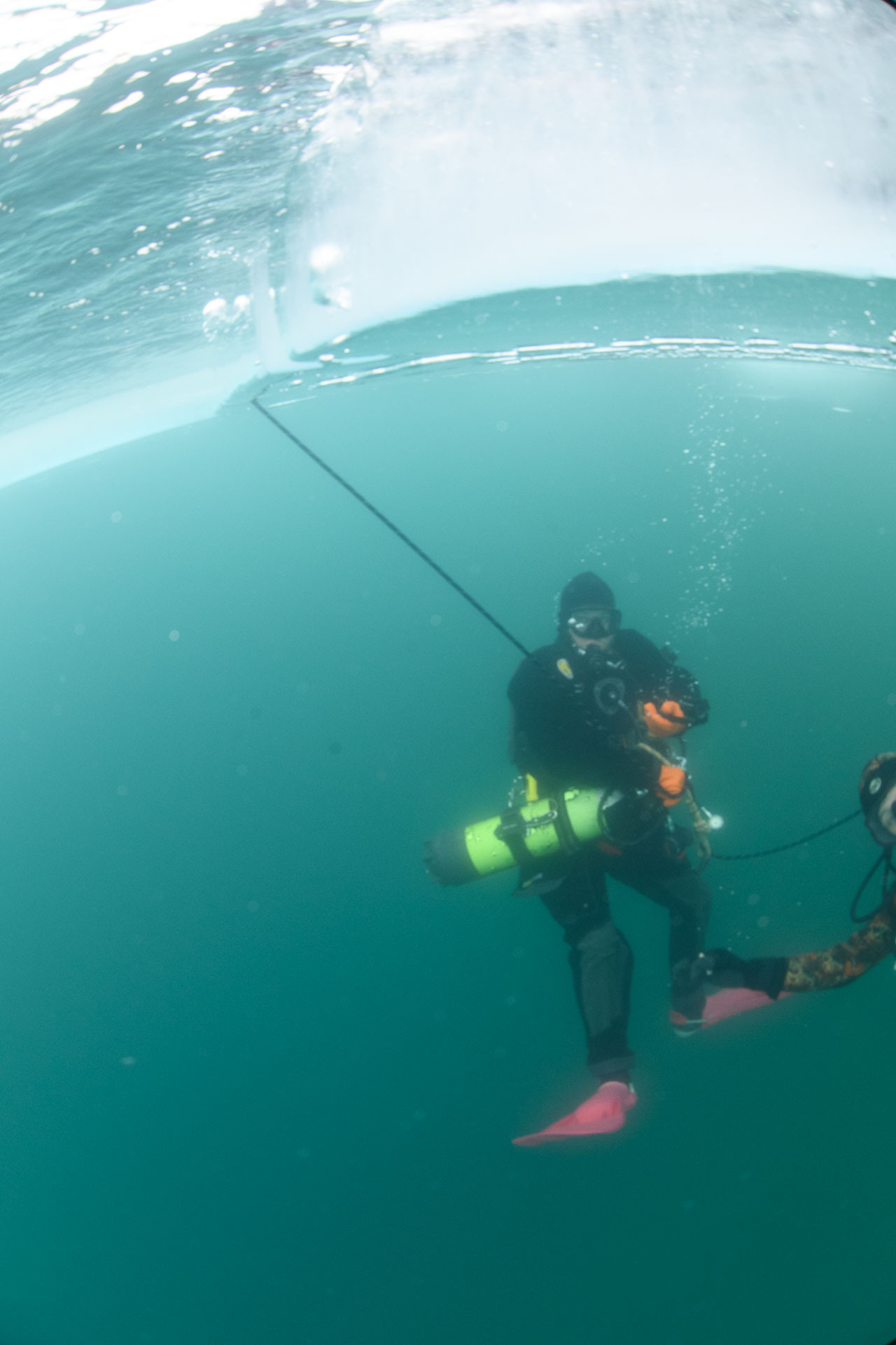 Зимний дайвинг и фридайвинг. Профессиональная фотосъемка. Ростов-на-Дону