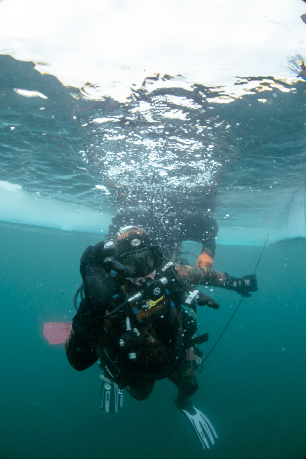 Зимний дайвинг и фридайвинг. Профессиональная фотосъемка. Ростов-на-Дону
