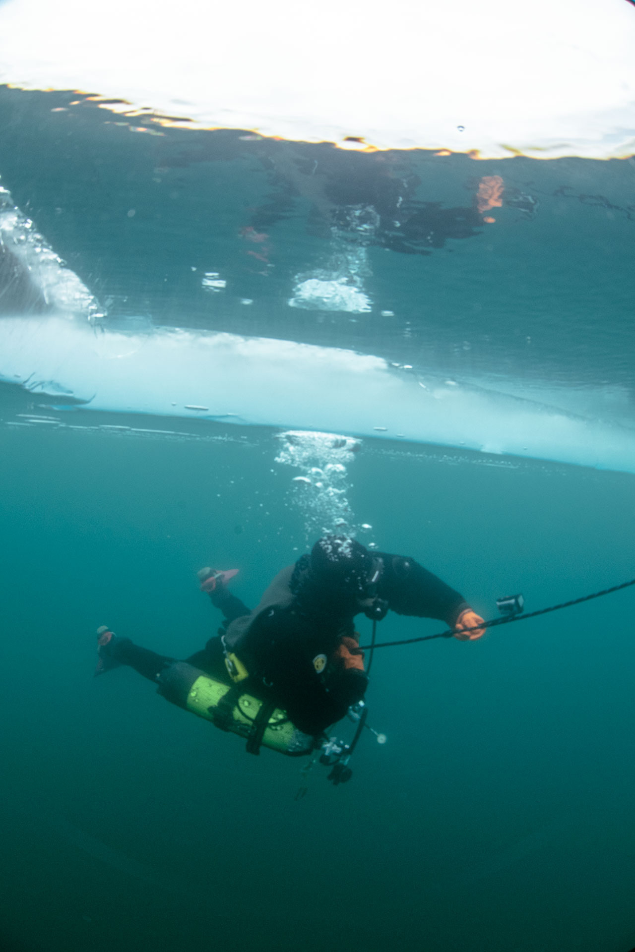 Зимний дайвинг и фридайвинг. Профессиональная фотосъемка. Ростов-на-Дону